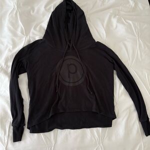 Pure Barre Black Hooded Sweatshirt SZ XS.